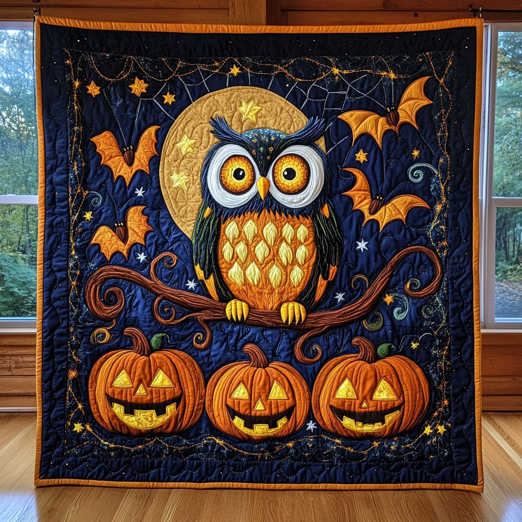 Pumpkin Watcher CW1009030CL Quilt