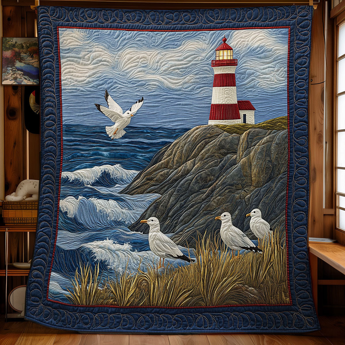 Safe Ashore WY2403021CL Quilt