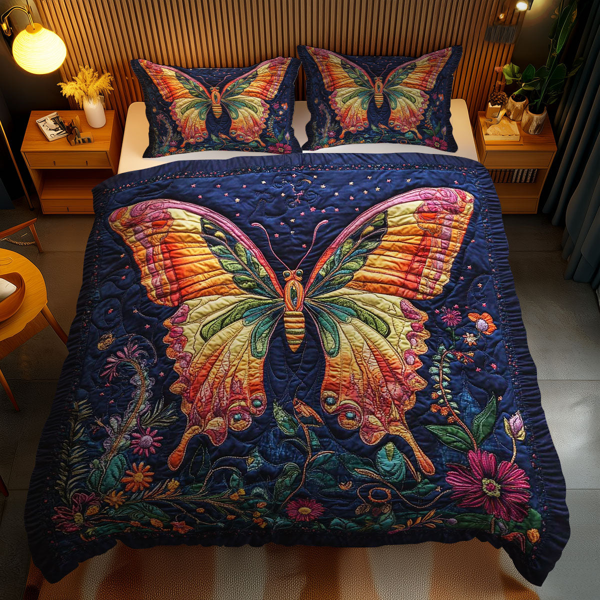 Butterfly Serenade WN1002053CL Duvet Cover Set