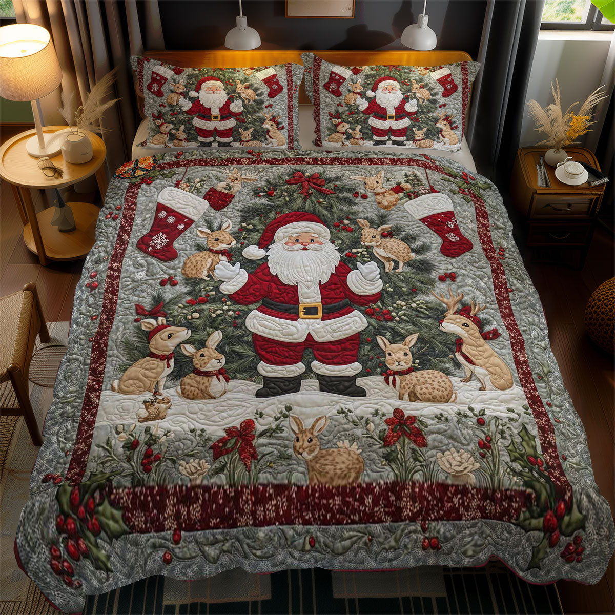 Jolly Santa WN1911042CL Duvet Cover Set