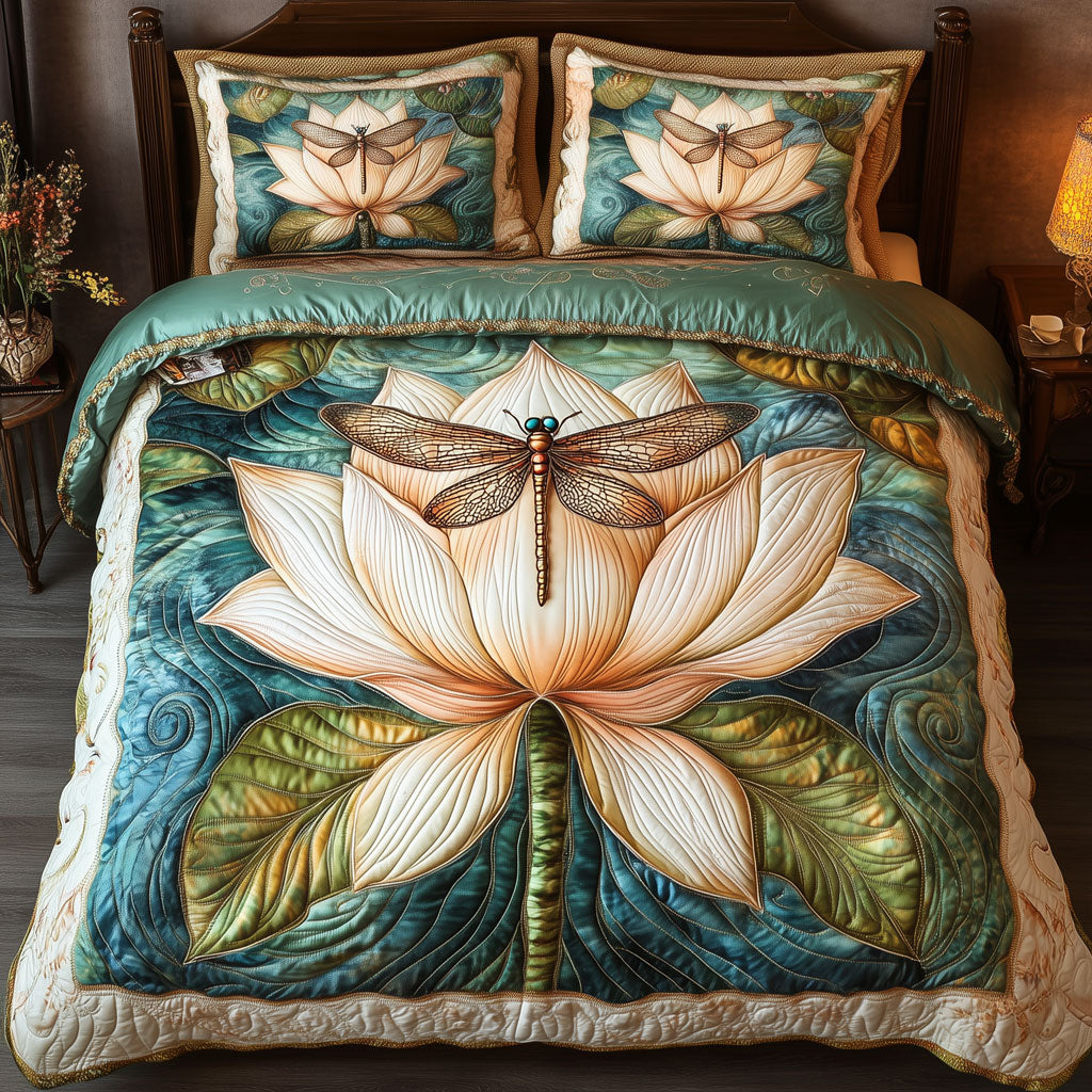 Lotus Throne Dragonfly LT0310031CL Duvet Cover Set