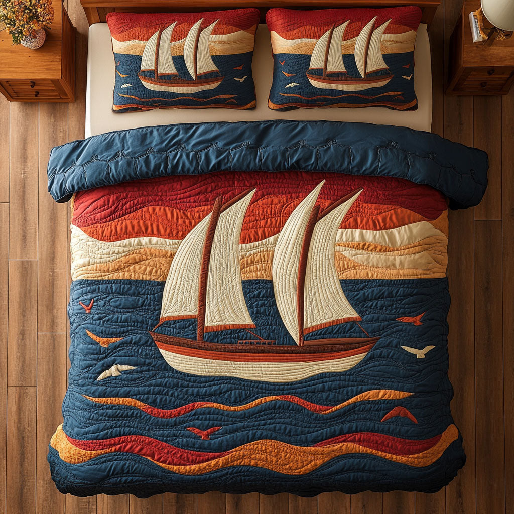 Sunset Ocean CP2409056CL Duvet Cover Set