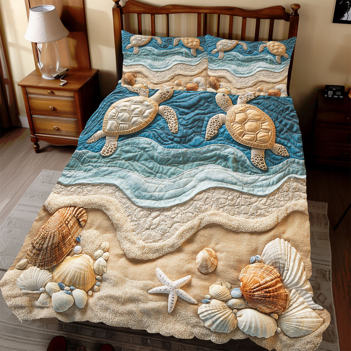 Gentle Turtle WX2412066CL Duvet Cover Set