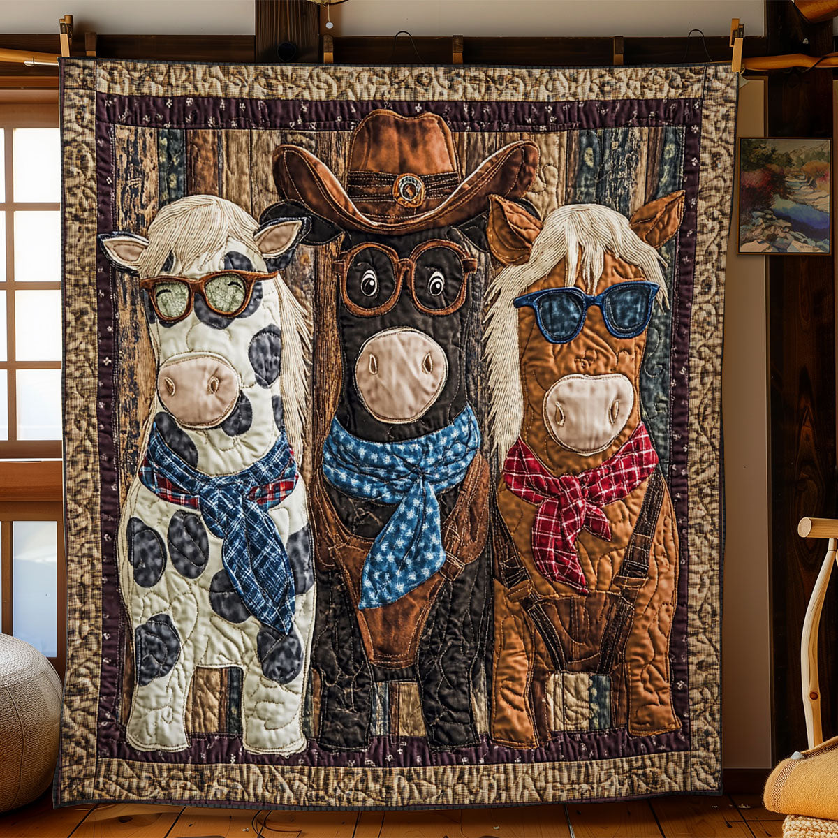 Cowboy WY1701034CL Quilt