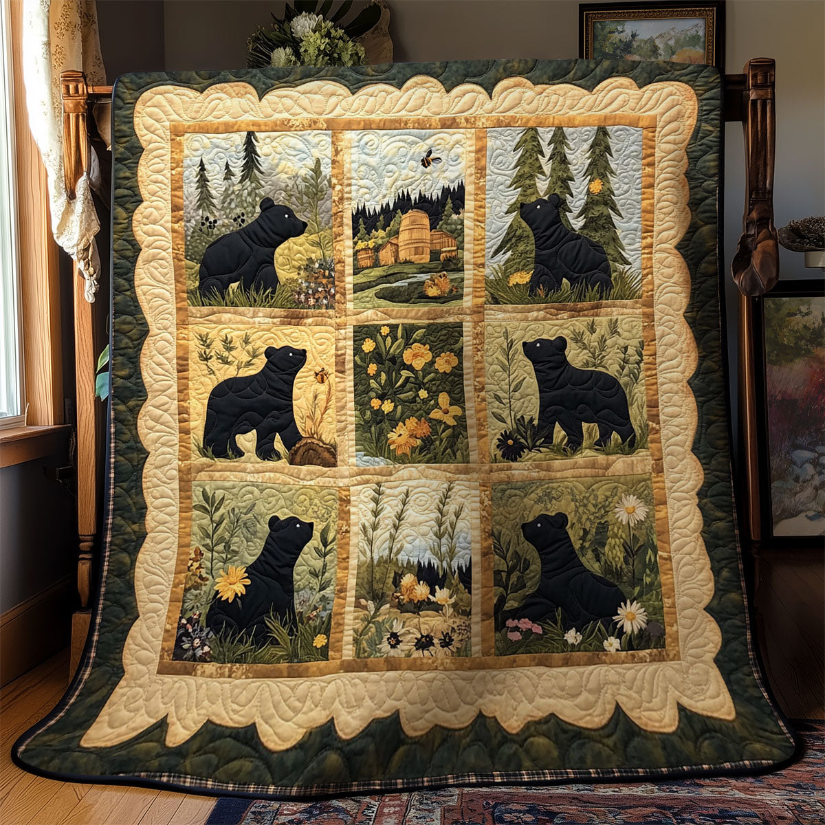 Bear Life WY1803007CL Quilt