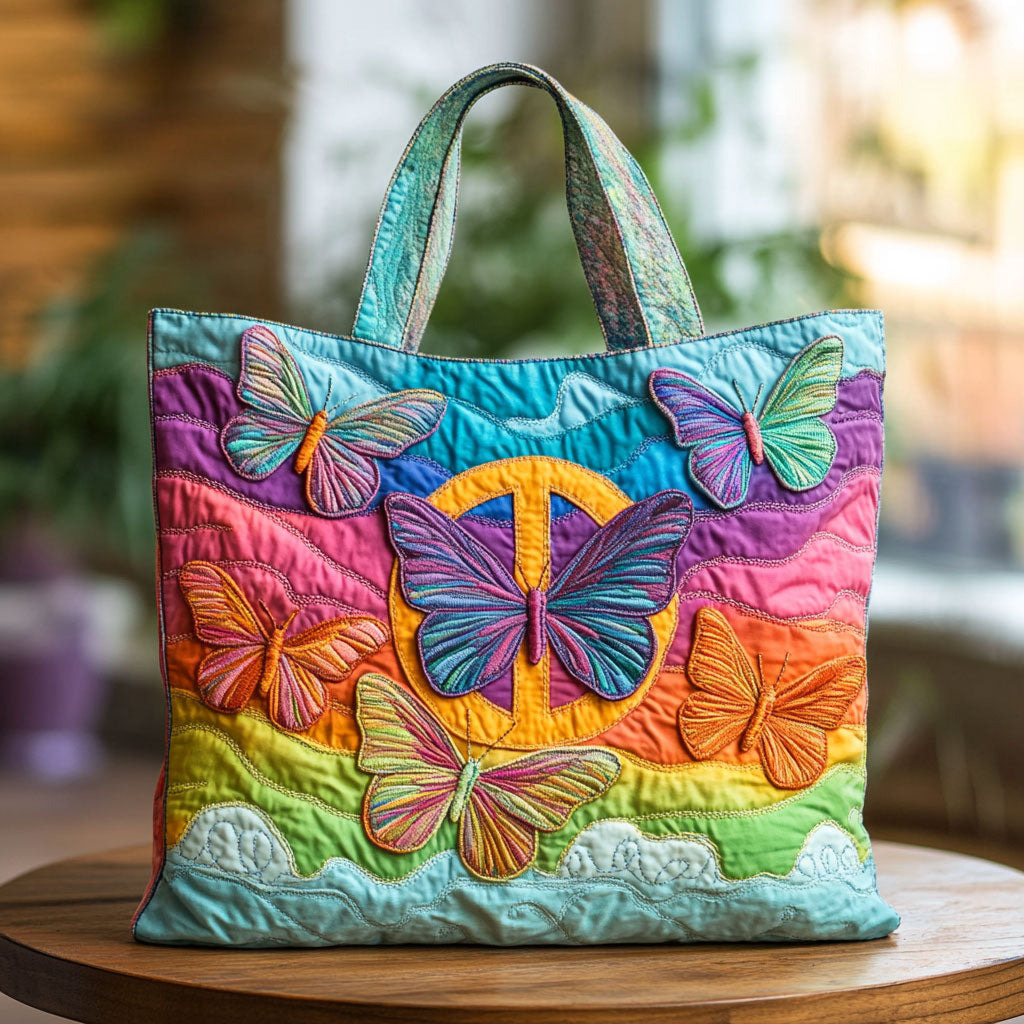 Colorful Harmony CW2709007CL Quilted Tote Bag