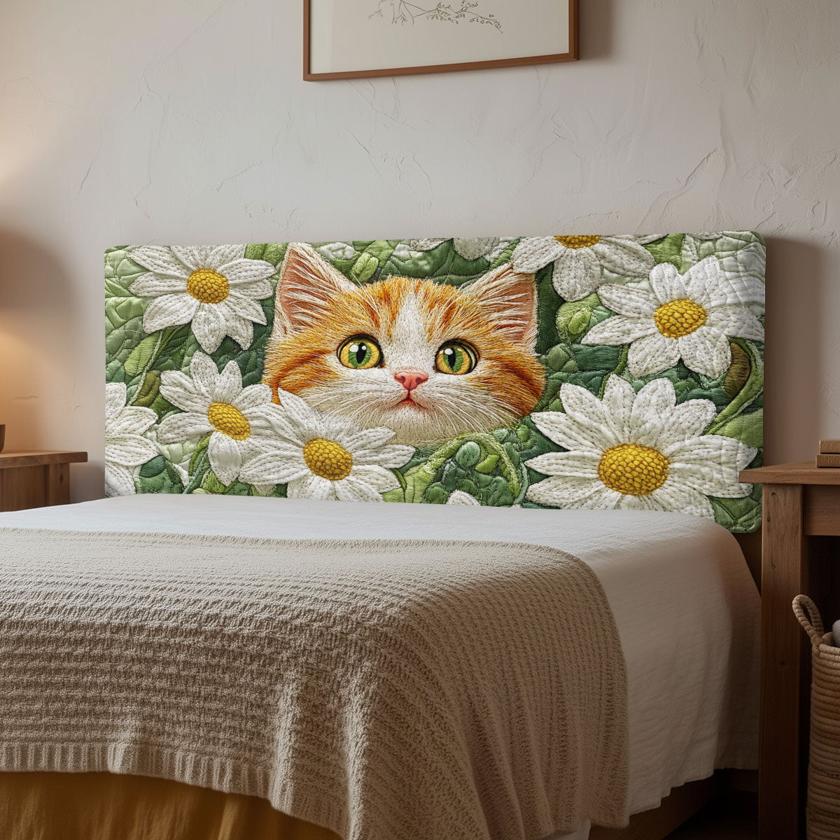 Sunny Whiskers CP2312012CL Quilted Headboard Slipcover