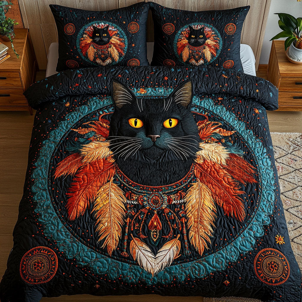 Charming Native Cat CW1201001CL Duvet Cover Set