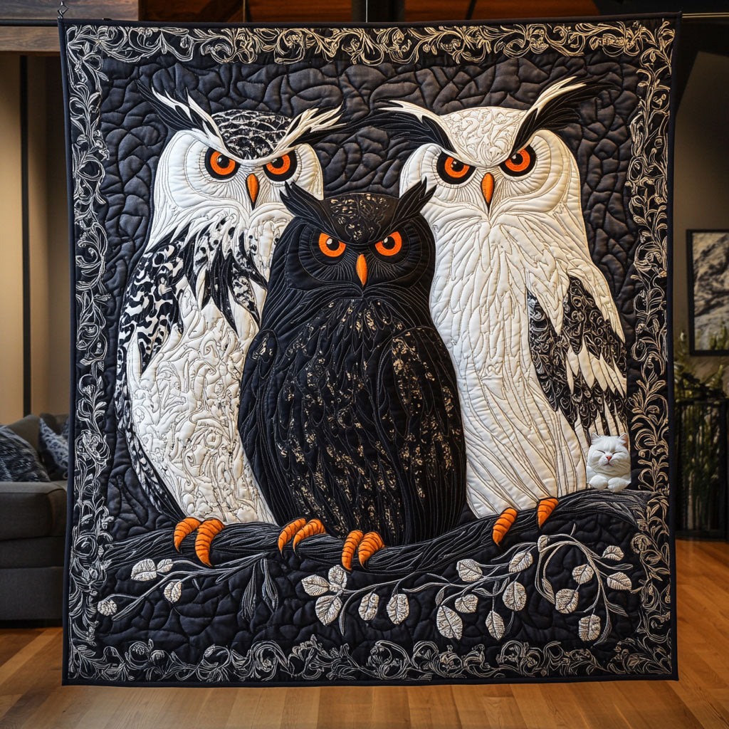 Owl Into The Wild WU2410038CL Quilt