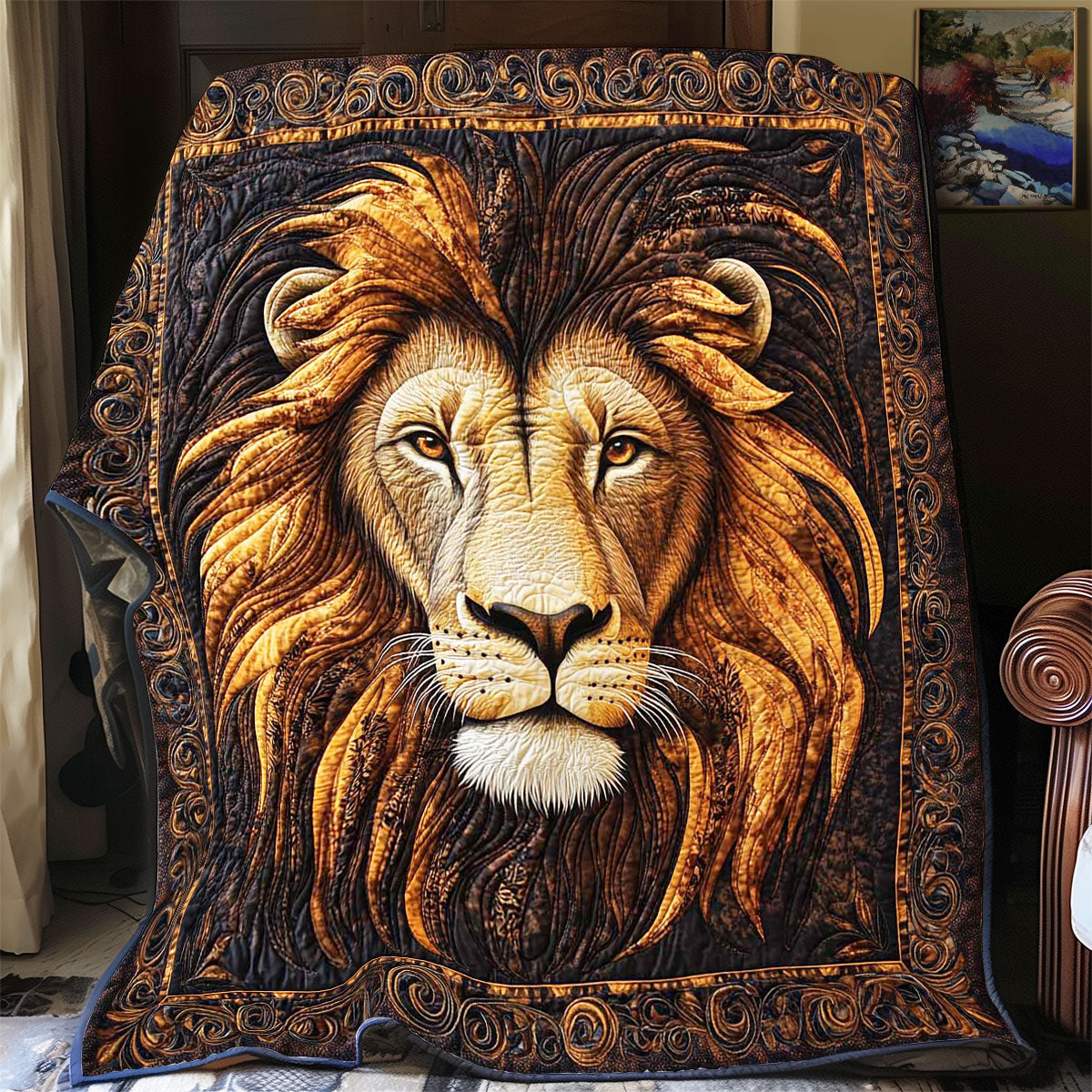 Lion Tribe WP0802017CL Quilt