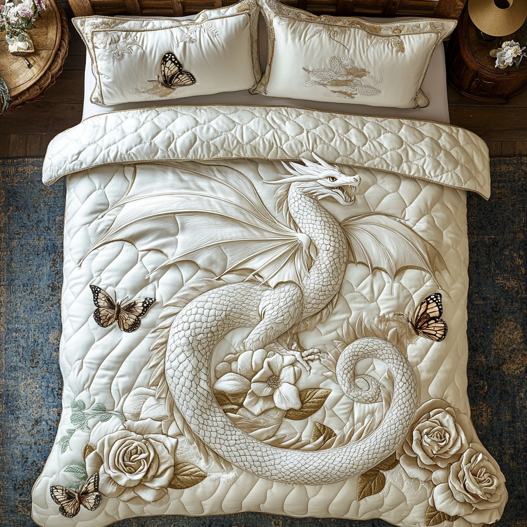 Dragon Rolls CQ0505011CL Duvet Cover Set