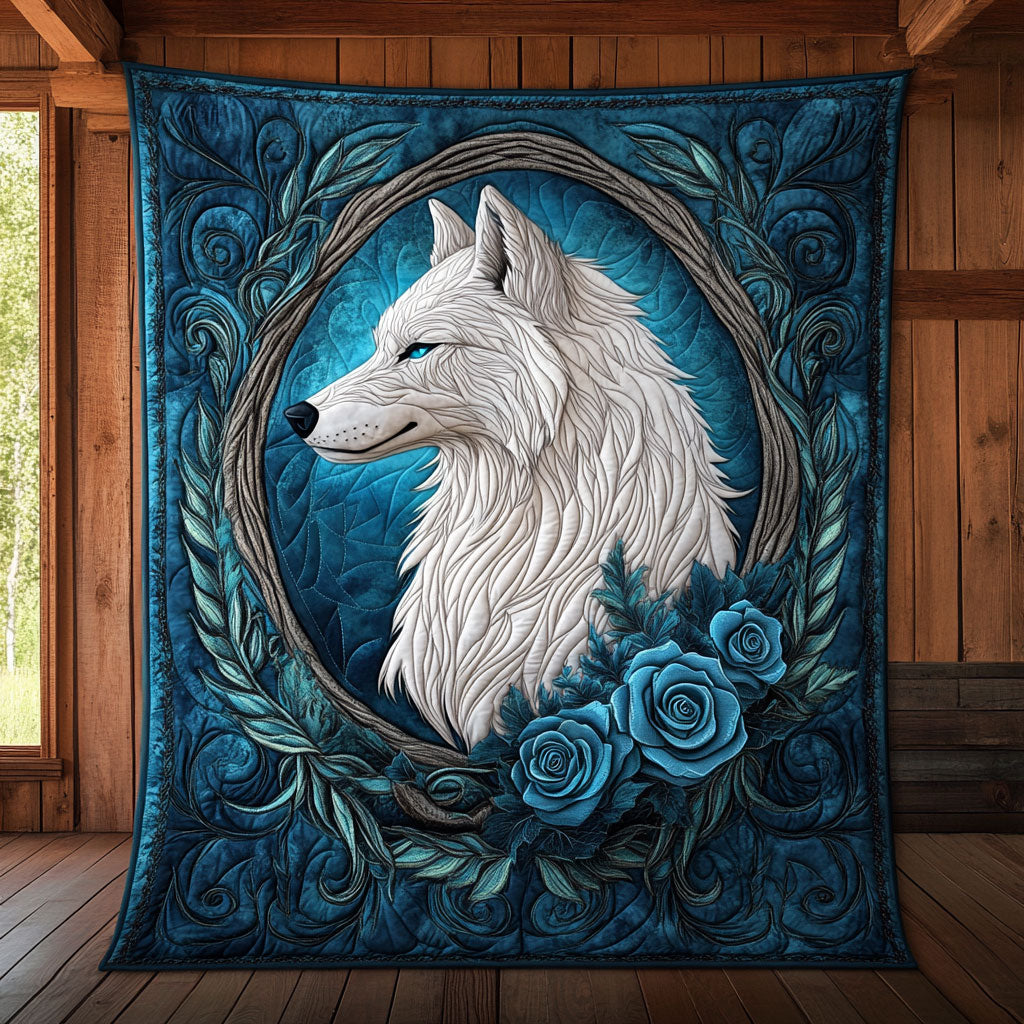 Wolf Flower WX1905051CL Quilt