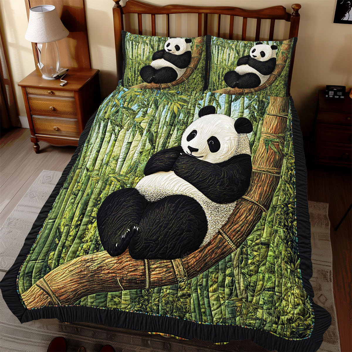 Cute Panda WX1012040CL Duvet Cover Set