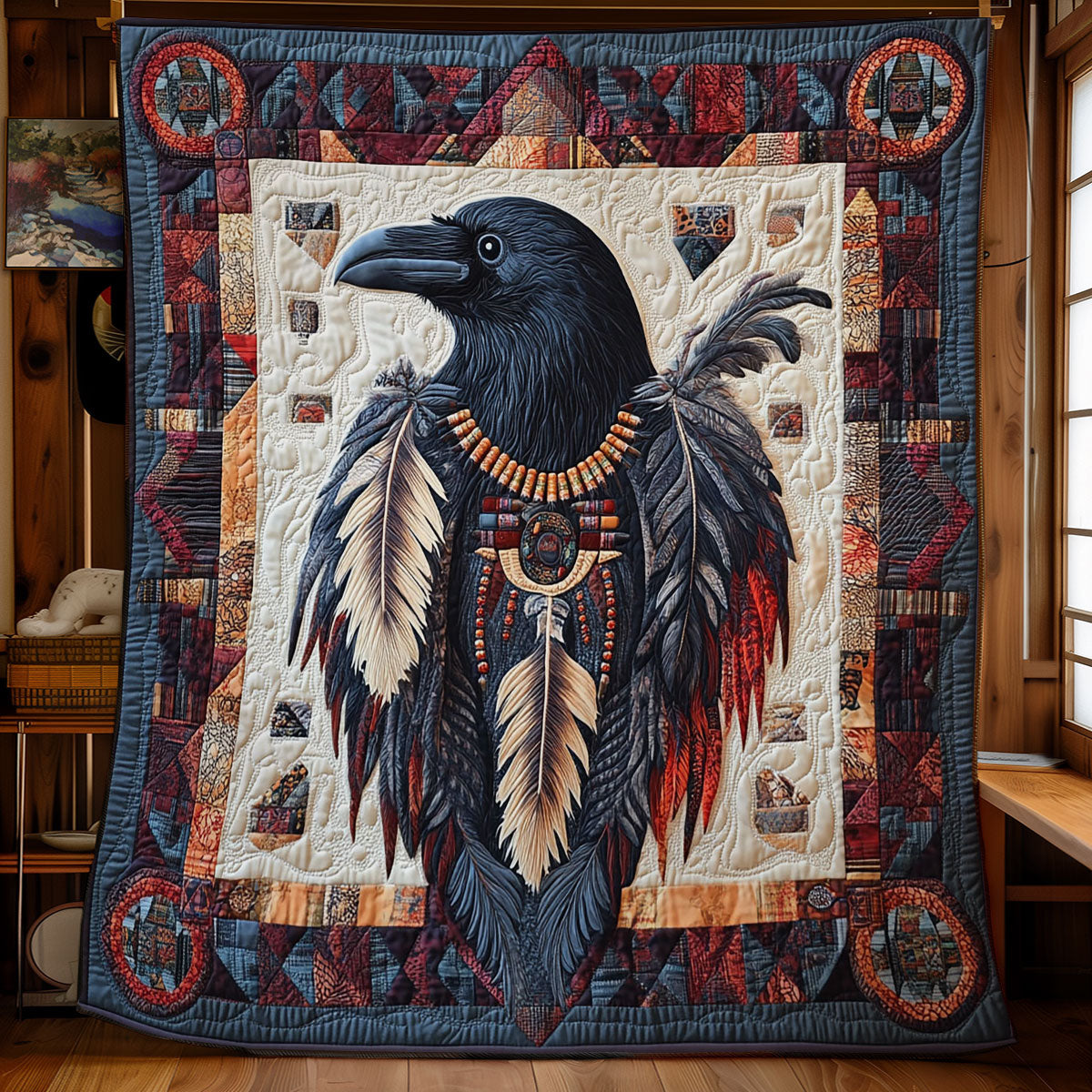 Crown In Native Pattern WY2201062CL Quilt