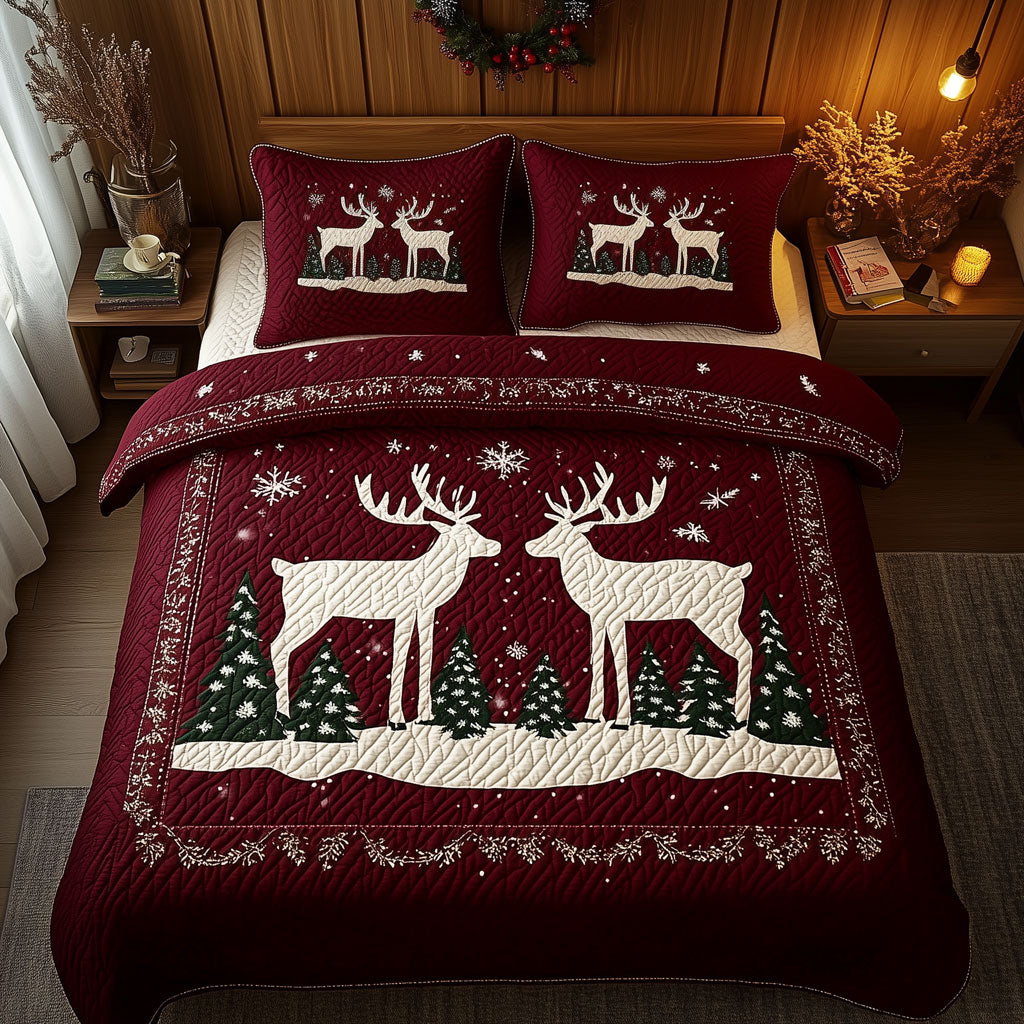Deer Christmas LT1509017CL Duvet Cover Set