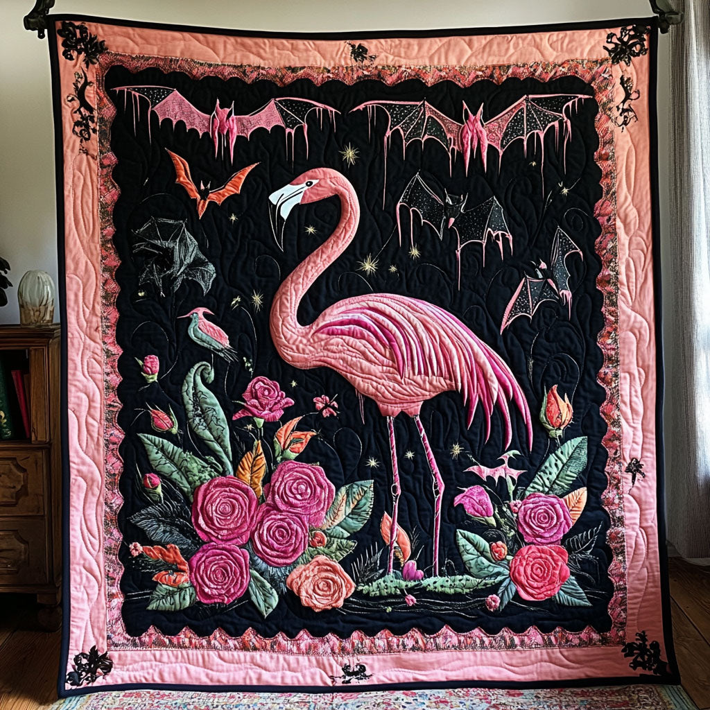 Pink And Perilous WY2208115CL Quilt
