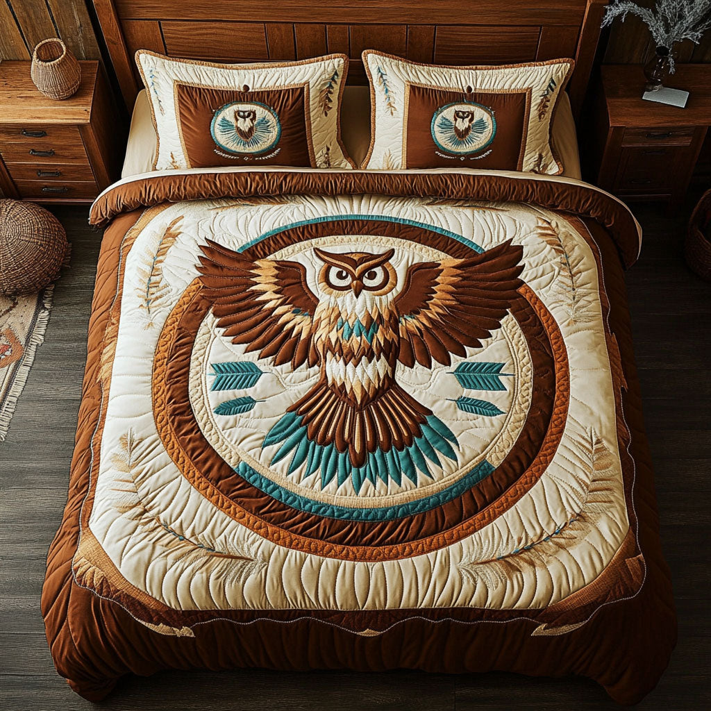 Tribal Owl CP0807048CL Duvet Cover Set