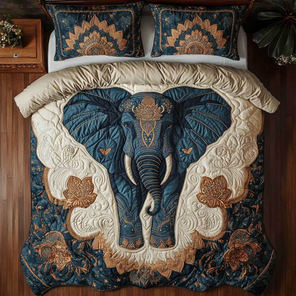 Emerald Elephant CQ2205032CL Duvet Cover Set