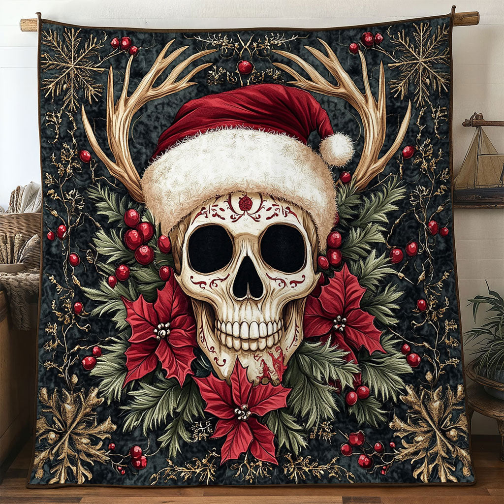 Skull Snow Garland WN0310077CL Quilt