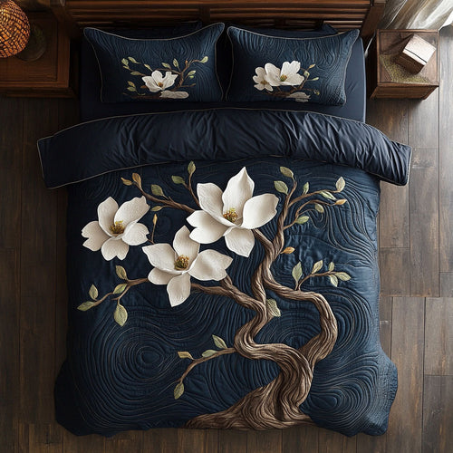 Mystic Magnolia Tree WX0506024CL Duvet Cover Set