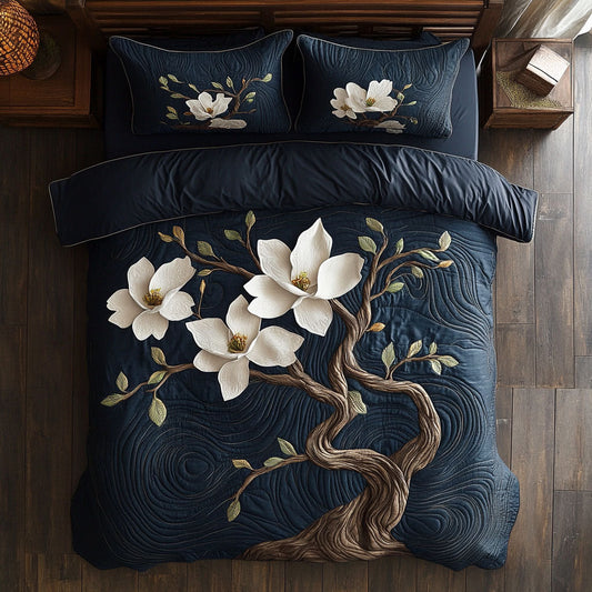Mystic Magnolia Tree WX0506024CL Duvet Cover Set