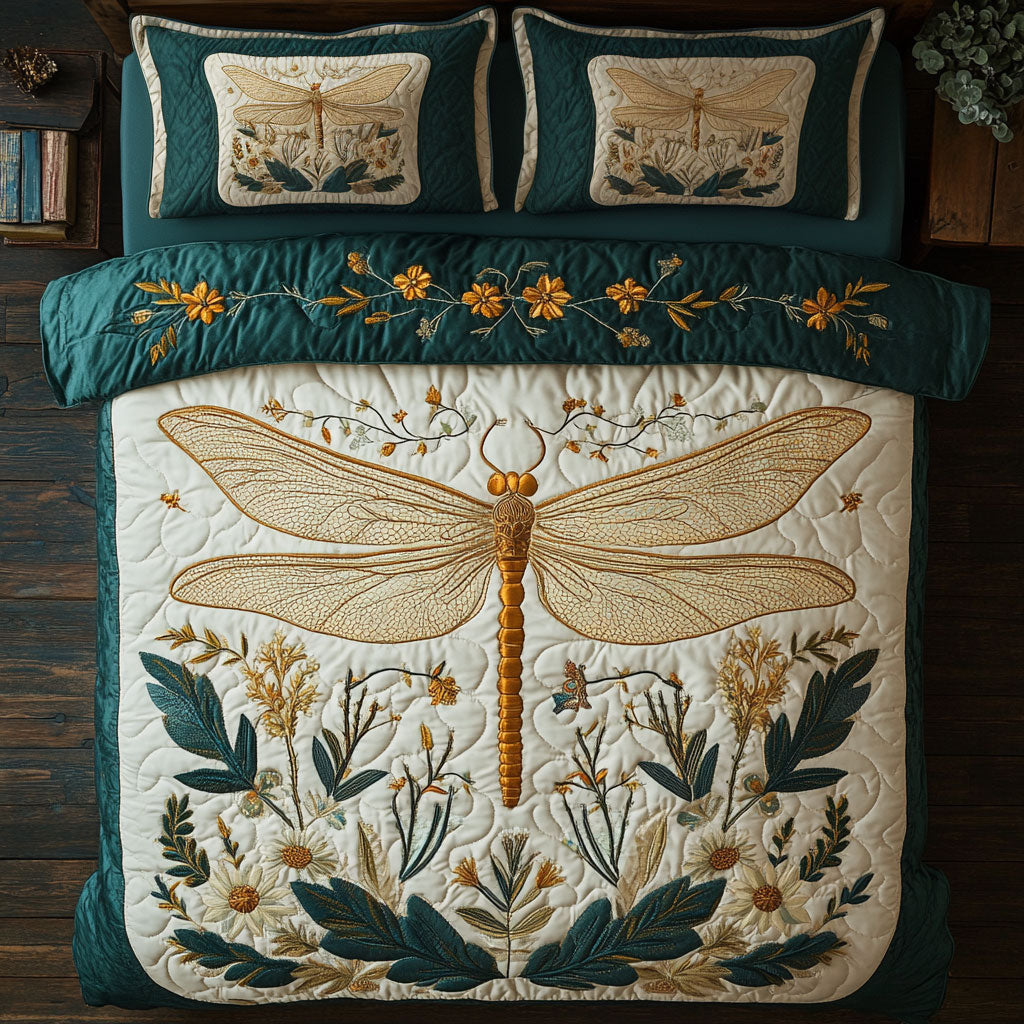 Golden Wings Garden WY0904023CL Duvet Cover Set