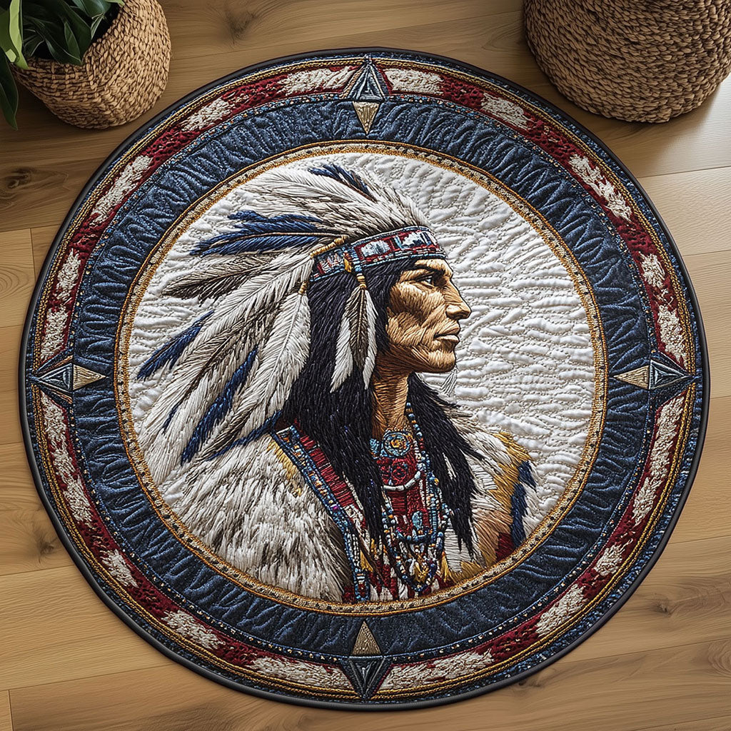 Wild Soul Native WN2008125CL Quilted Round Mat