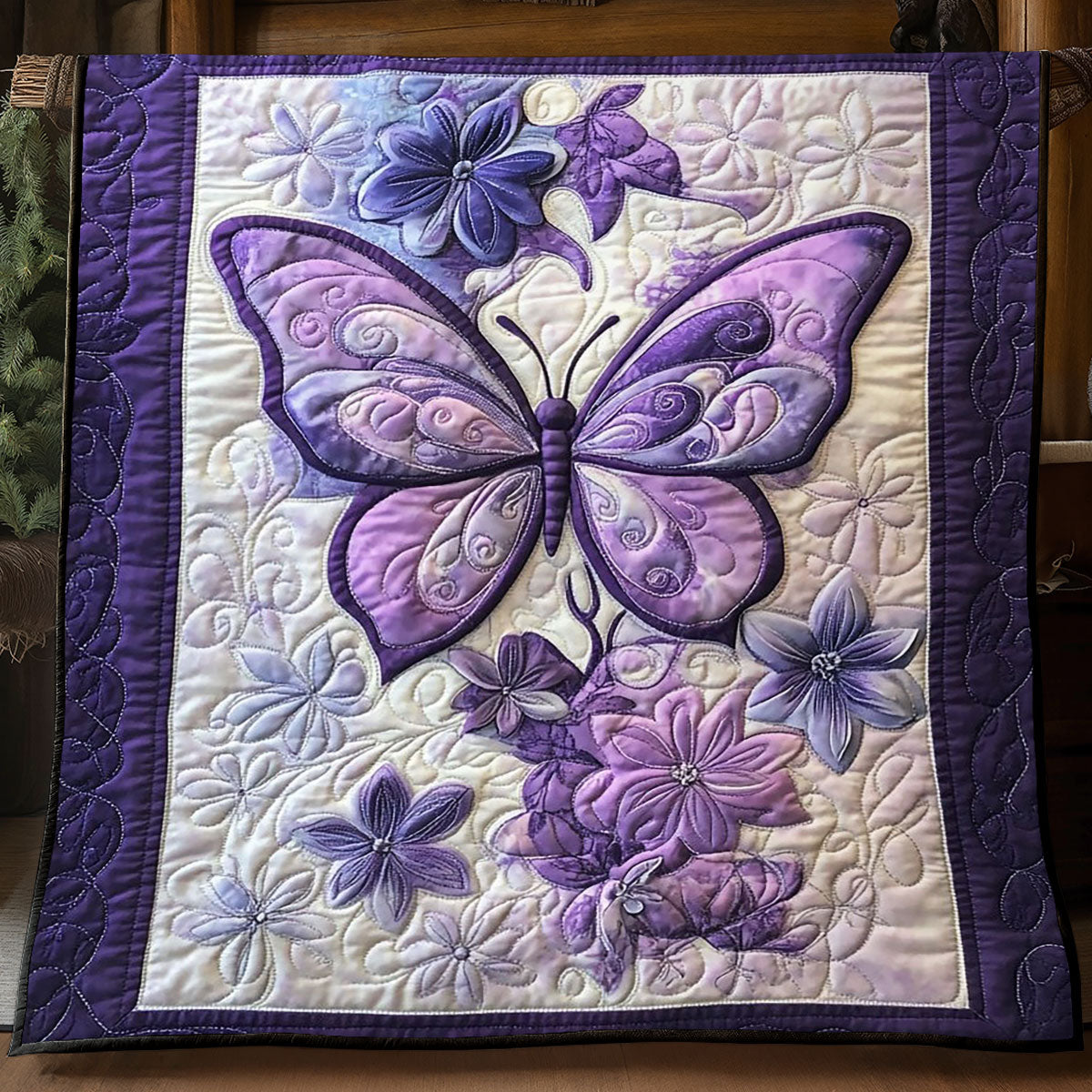 Butterfly Haven WP0705003CL Quilt