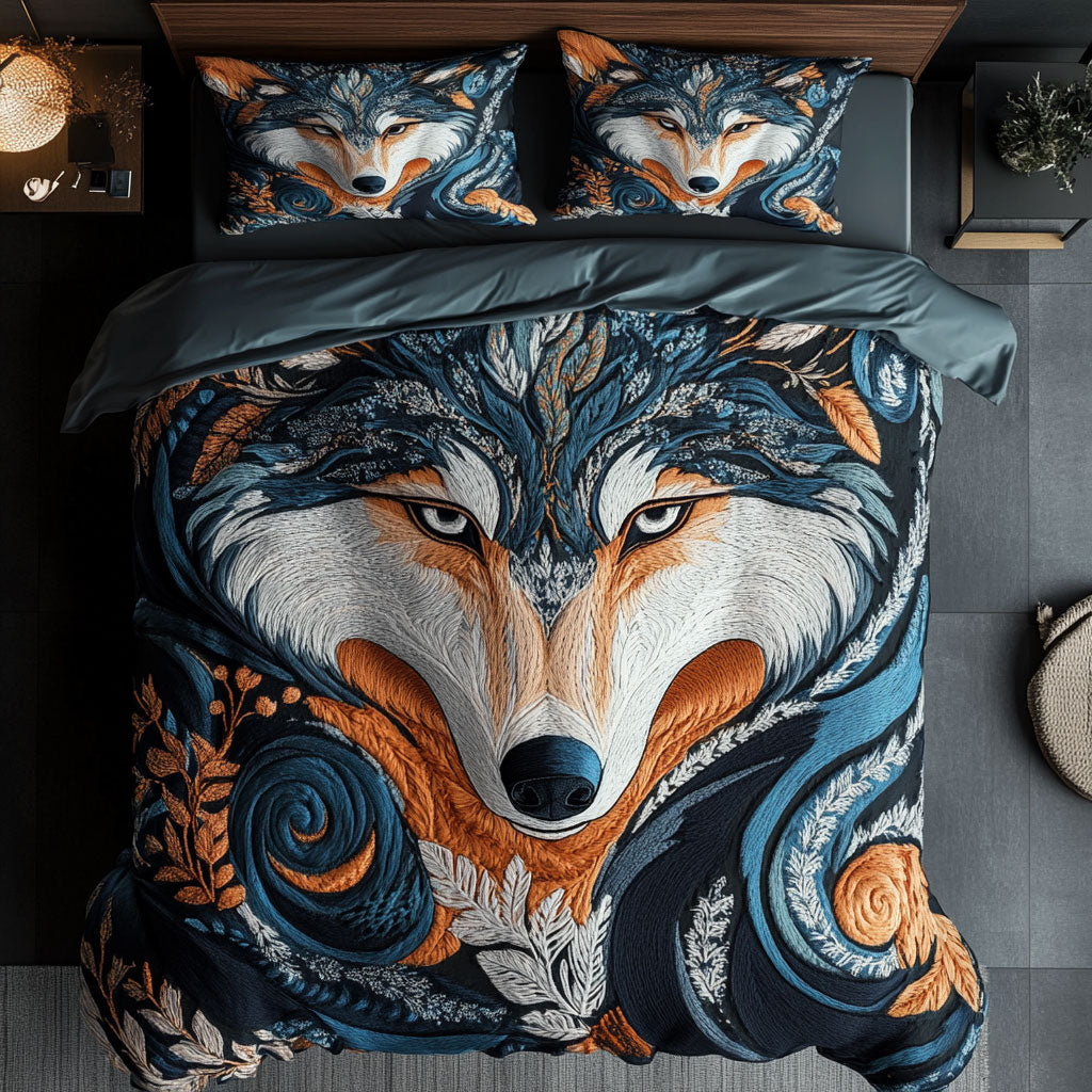 Native Grey Wolf CP1004038CL Duvet Cover Set