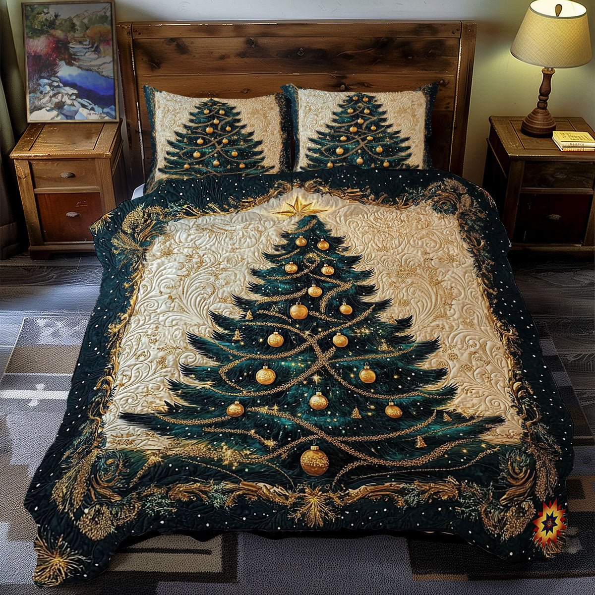 Christmas Tree WY2311051CL Duvet Cover Set