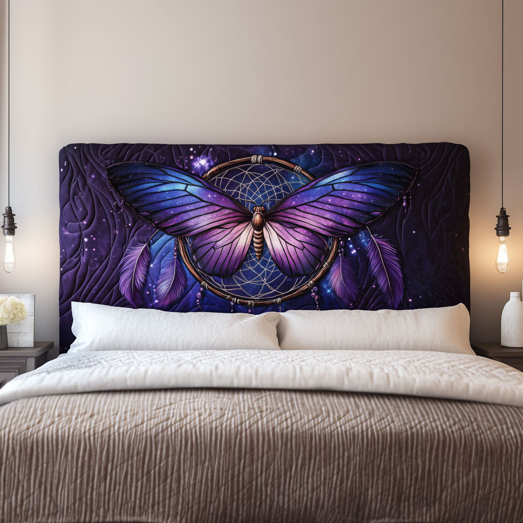 Celestial Butterfly Dreamcatcher KL1812010CL Quilted Headboard Slipcover