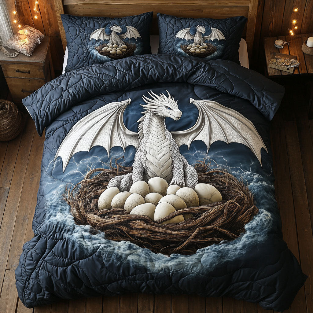 Ivory Flame Protector WY2406022CL Duvet Cover Set