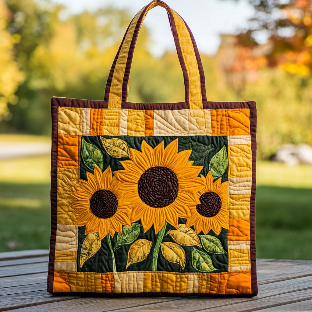 Bright Petals CP2209042CL Quilted Tote Bag