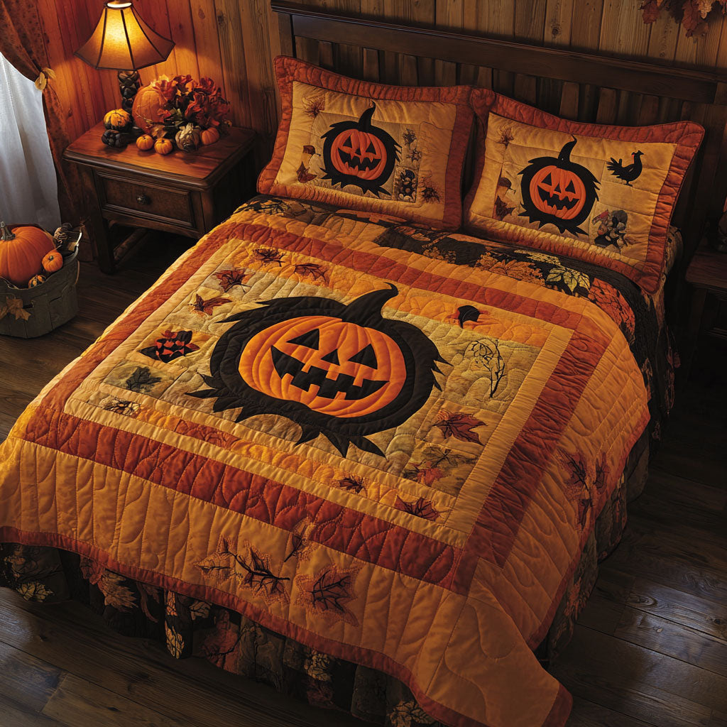 Spooky Cozy Night WJ2308032CL Duvet Cover Set