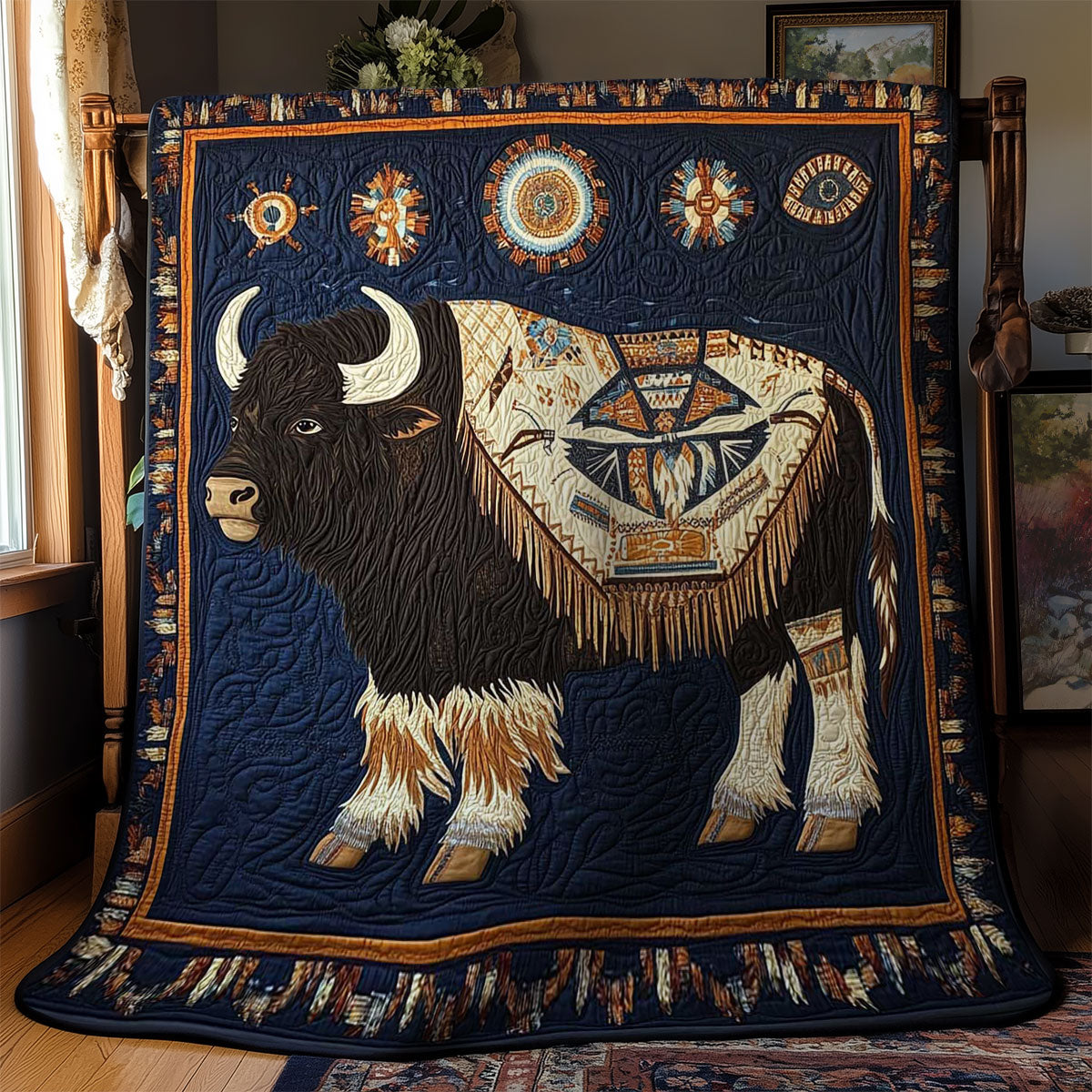 Ancient Buffalo WN2003113CL Quilt