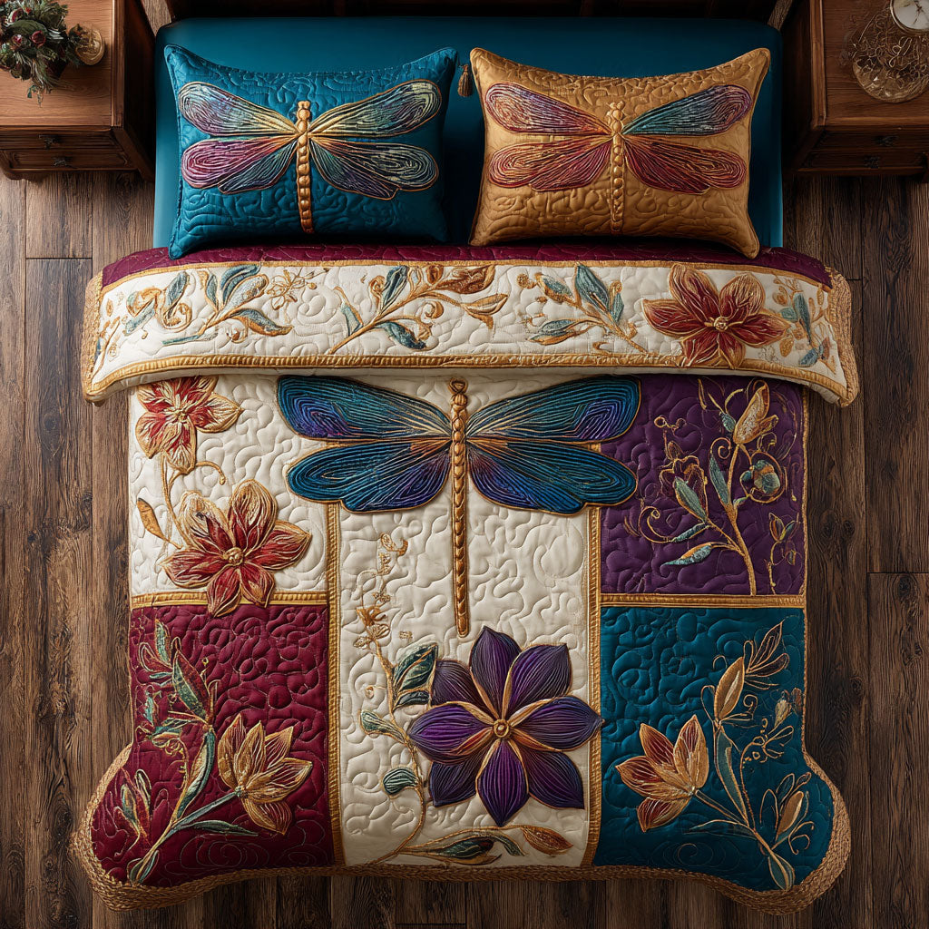Rustic Charm Dragonfly CW0909040CL Duvet Cover Set