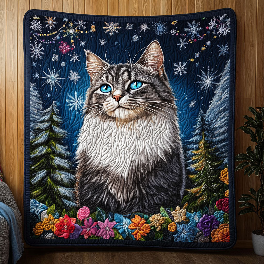 Cat Starry Stare DH2009006CL Quilt