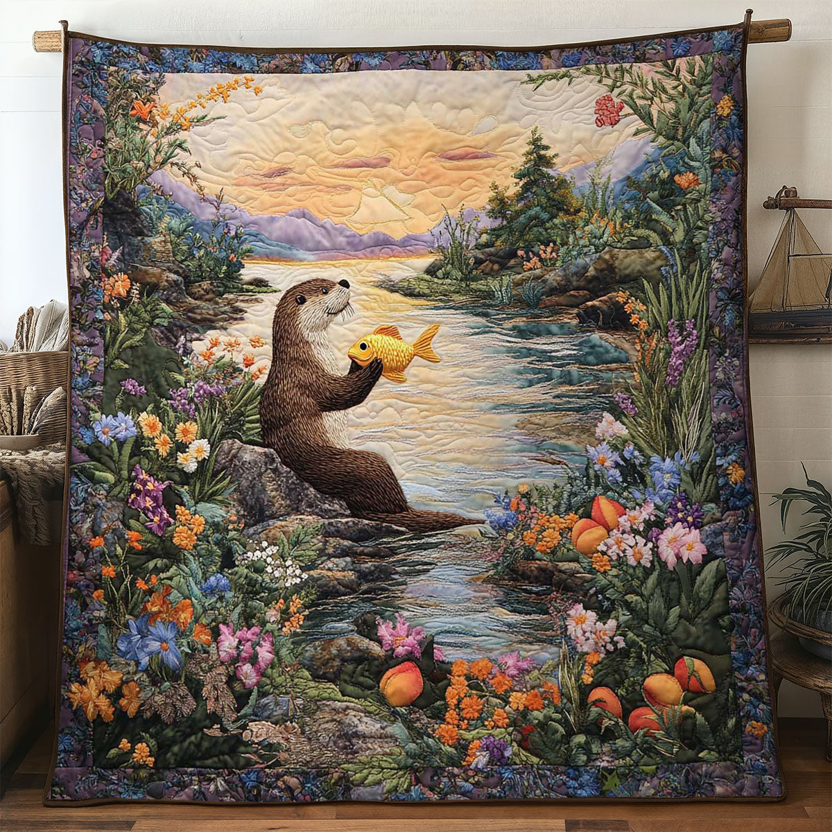 Otter Joy WN1705047CL Quilt