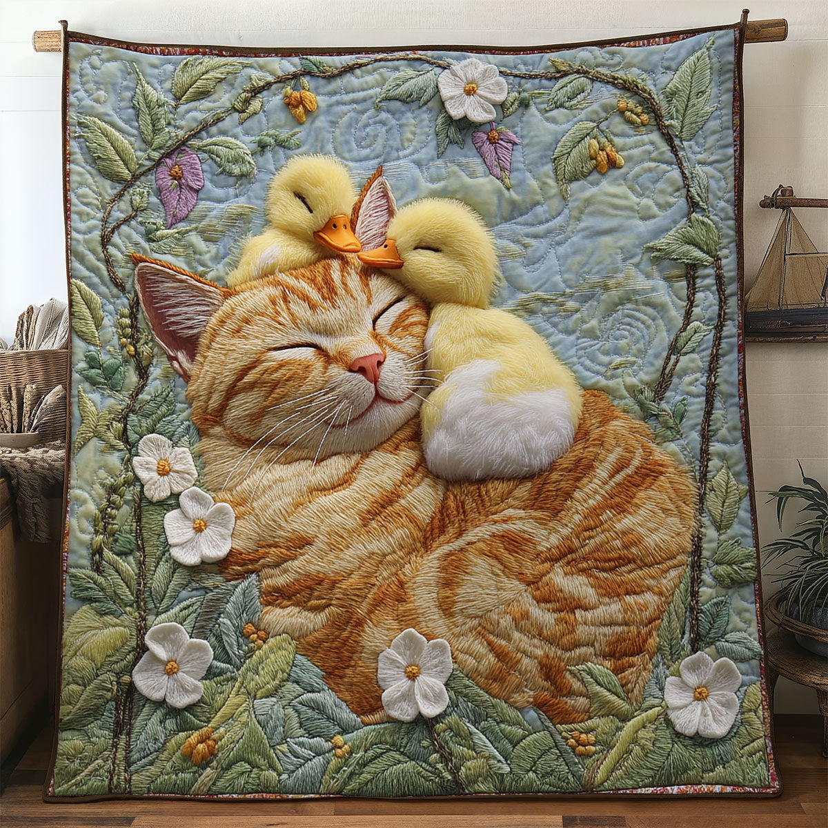 Cat Lullaby WN2905015CL Quilt
