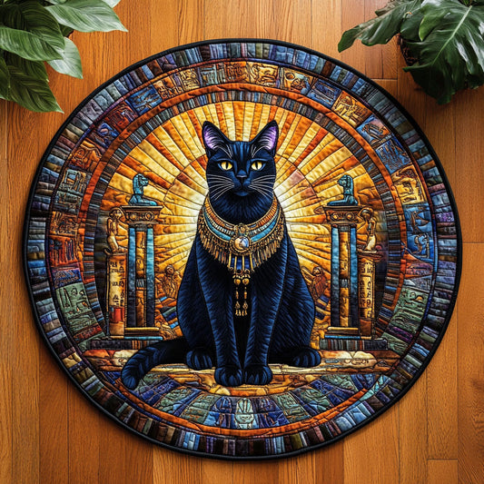 Anubis Eyes CW1805028CL Quilted Round Mat