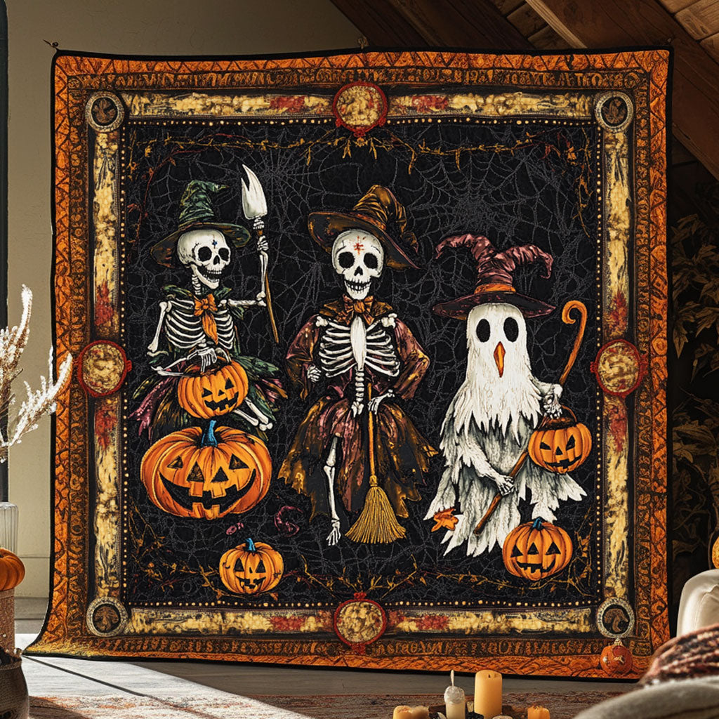 Cursed Skeleton WN0809022CL Quilt