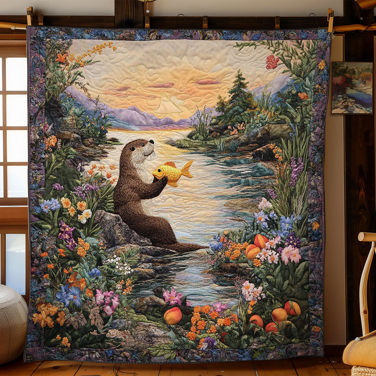 Otter Joy WN1705047CL Quilt