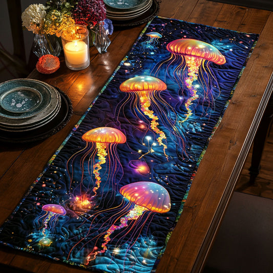 Jellyfish CW1106027CL Quilted Table Runner