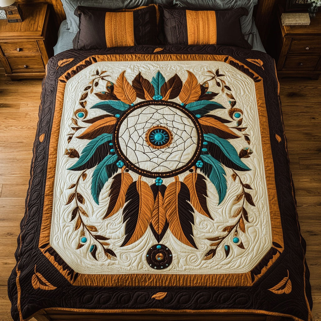 Majestic Feather Dreamcatcher WY2901078CL Duvet Cover Set