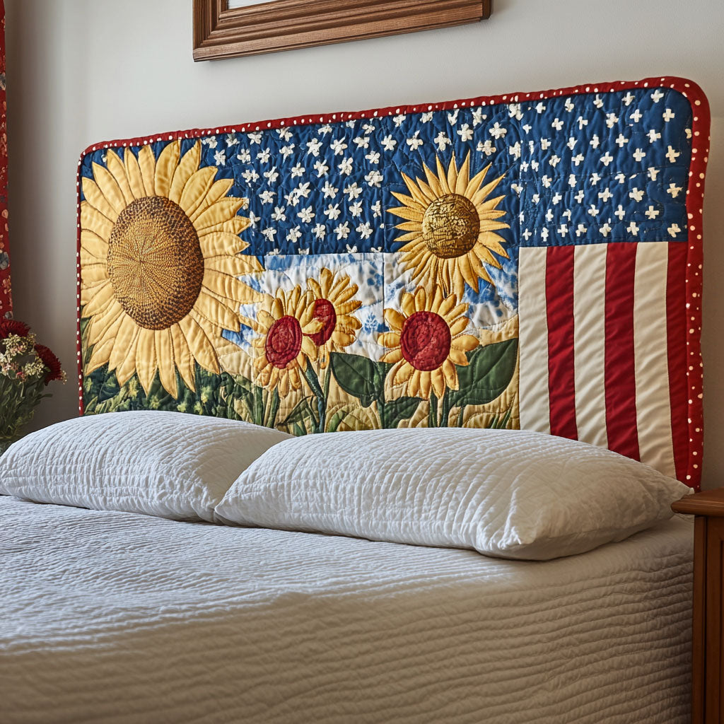 Sunlit Freedom CP0301052CL Quilted Headboard Slipcover