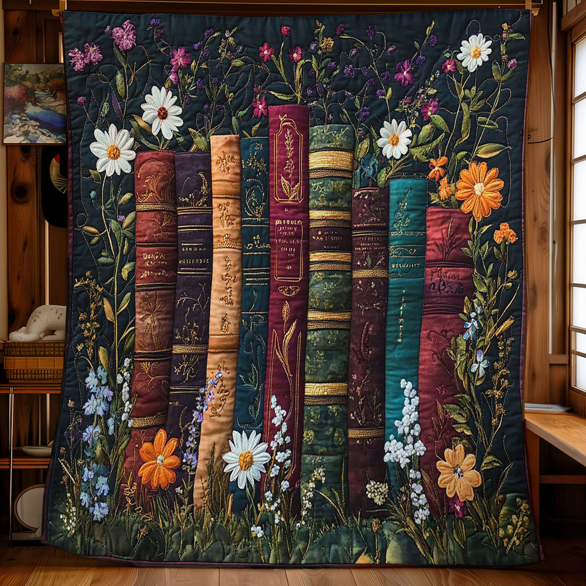 Floral Book CW1106014CL Quilt