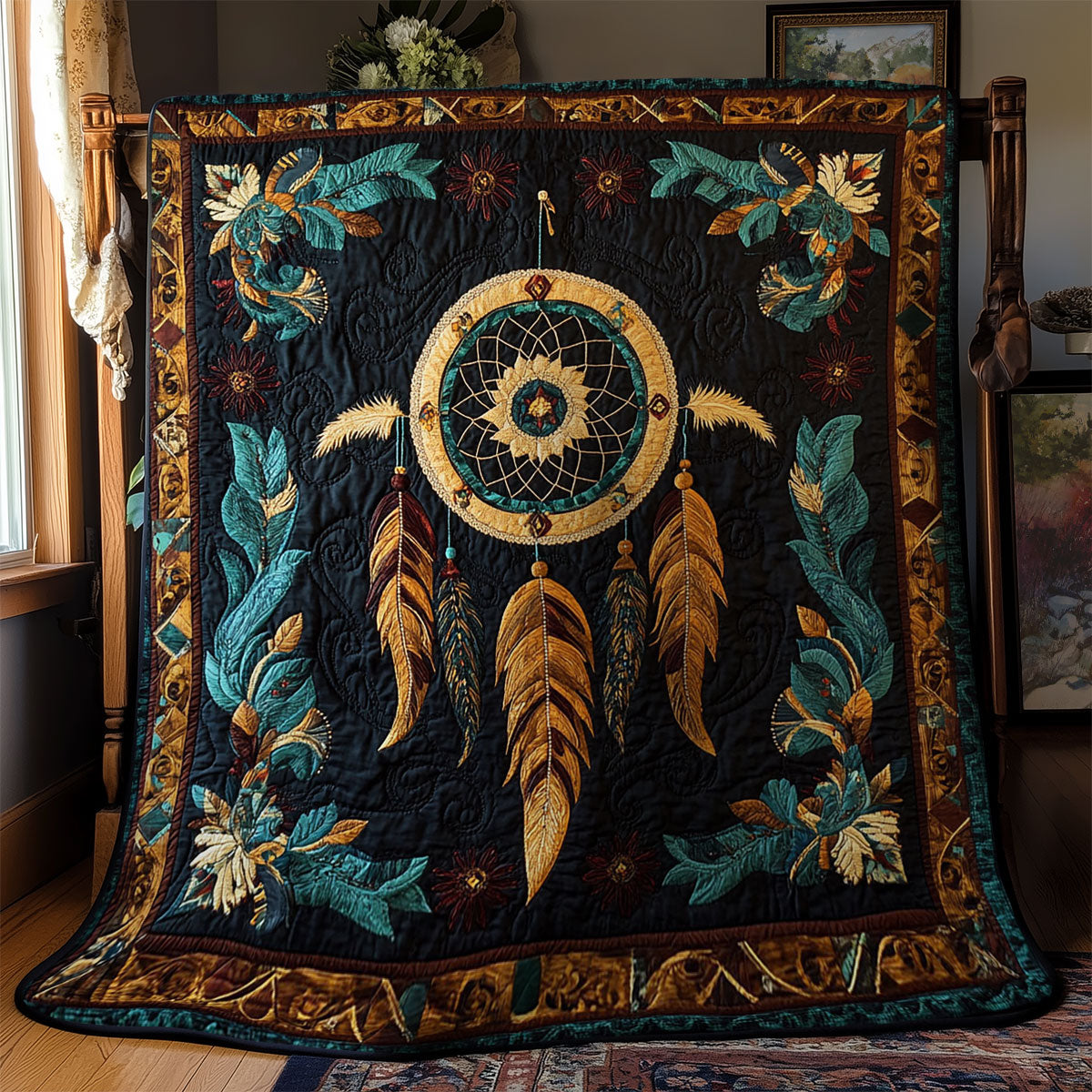 Glorious Dreamcatcher WY1902083CL Quilt