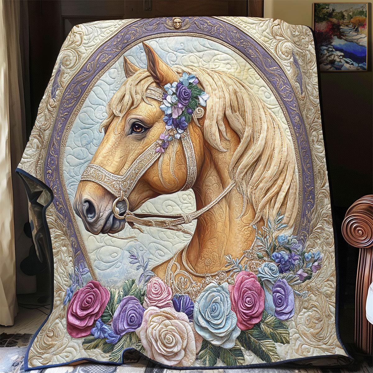 Charming Horse WX0406011CL Quilt