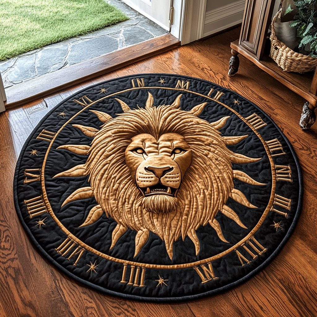 Solar Roar CP1607033CL Quilted Round Mat