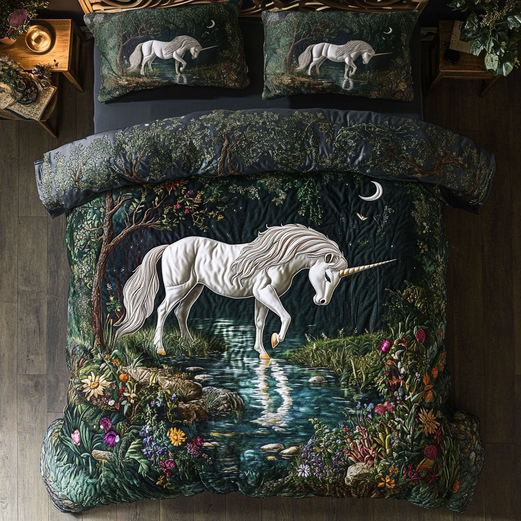 Moonlit Unicorn CP2808007CL Duvet Cover Set